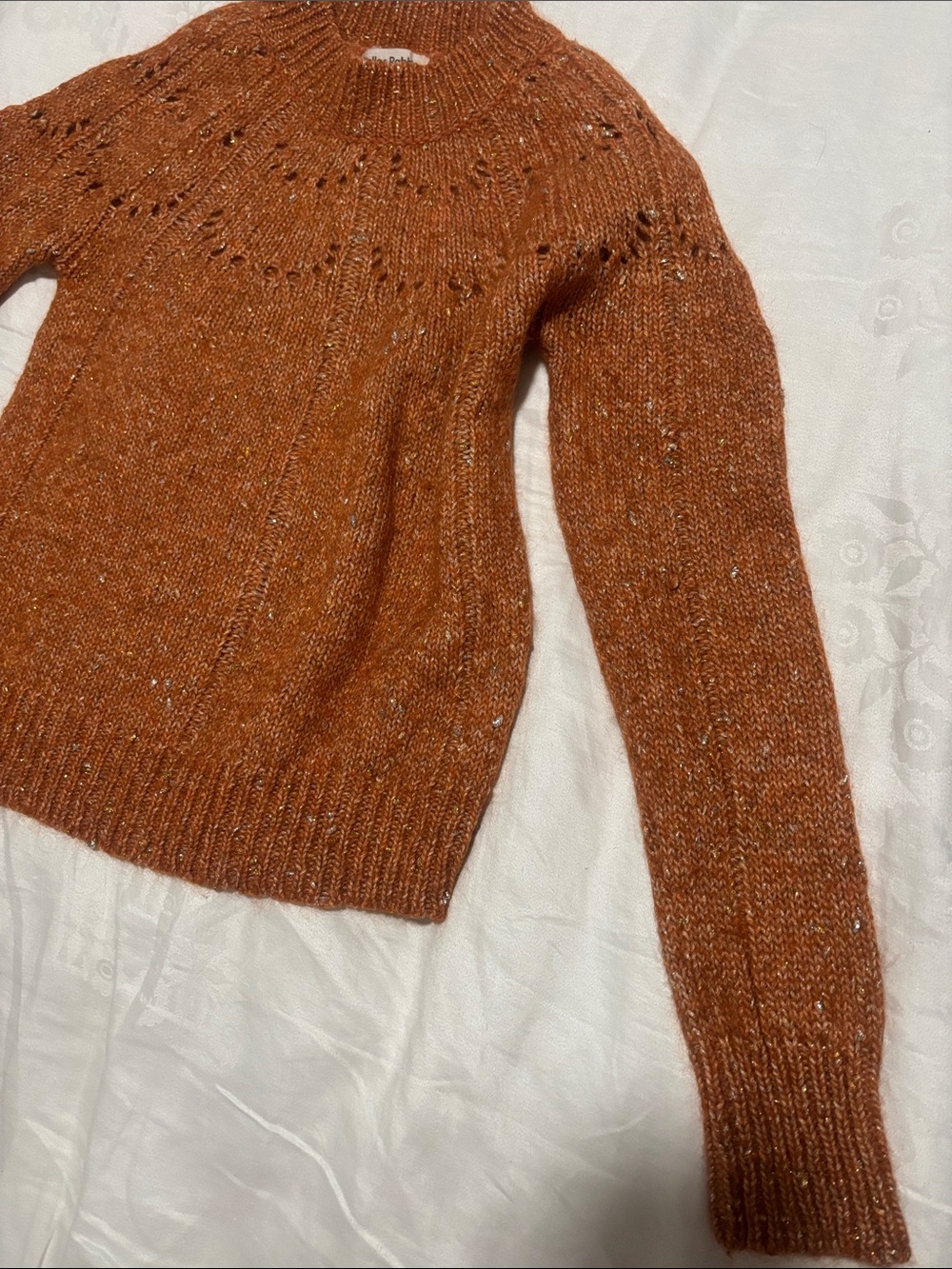 Roller Rabbit Orange Sweater - Picture 5 of 8